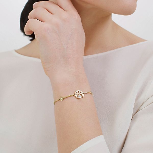 Women's Gold Charm Bracelet