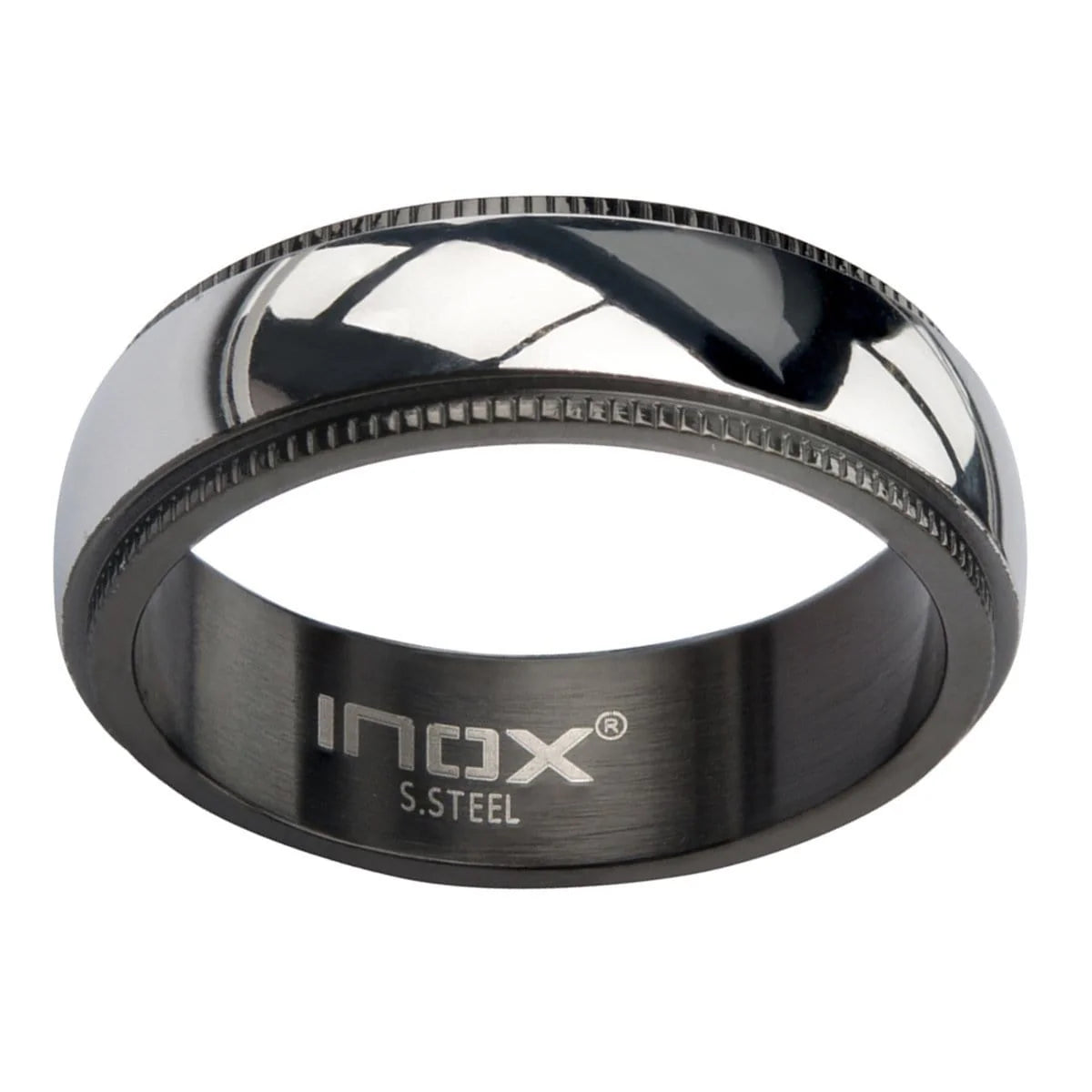 Stainless Steel Unisex 2 Tone Band