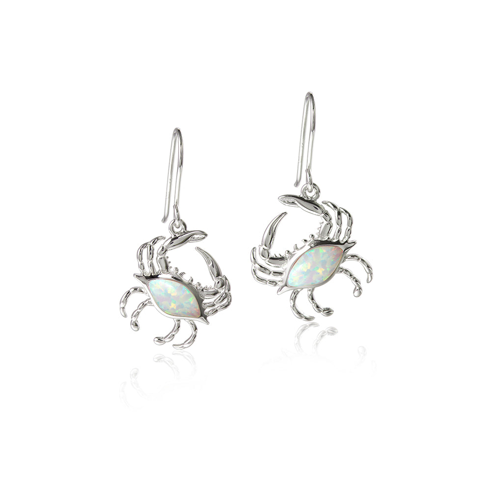 Silver 925 Opal Earrings