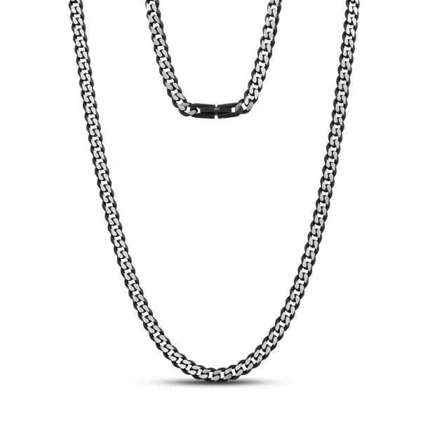 5mm Cuban Link Stainless Steel Necklace