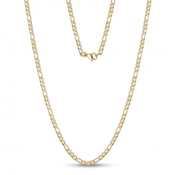 3.5mm Figaro Link Necklace