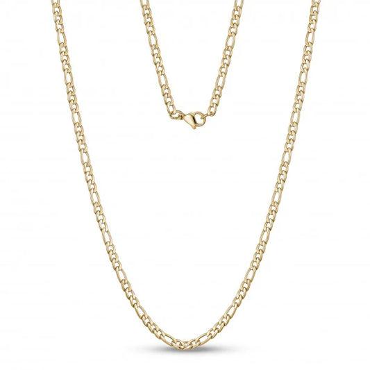 3.5mm Figaro Link Necklace