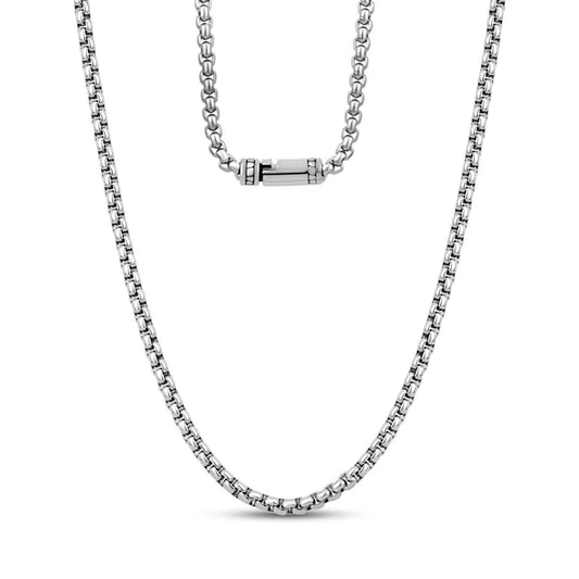 4mm Box Chain Necklace