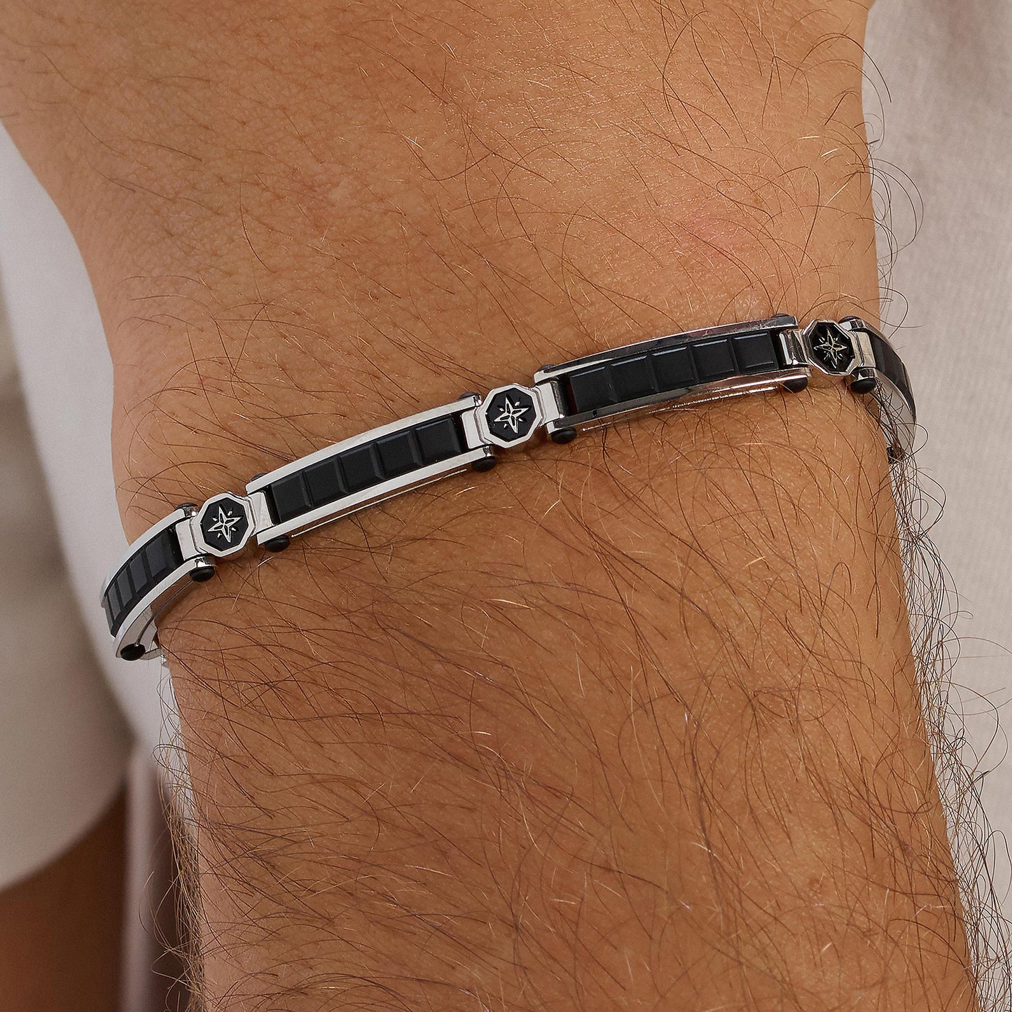 Stainless steel Backliner Bracelet