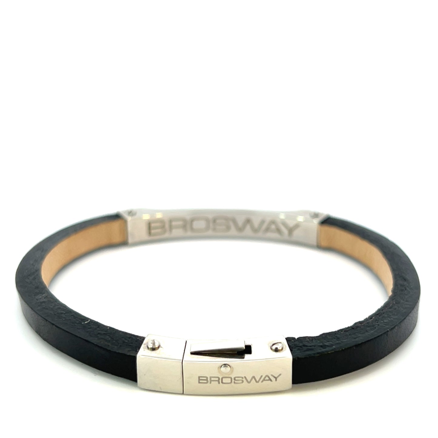 Stainless Steel Leather Bracelet