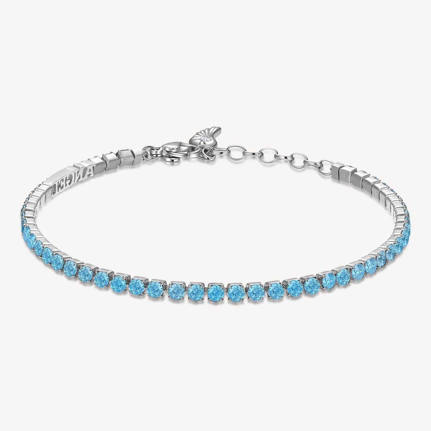 Women's Blue Tennis Bracelet