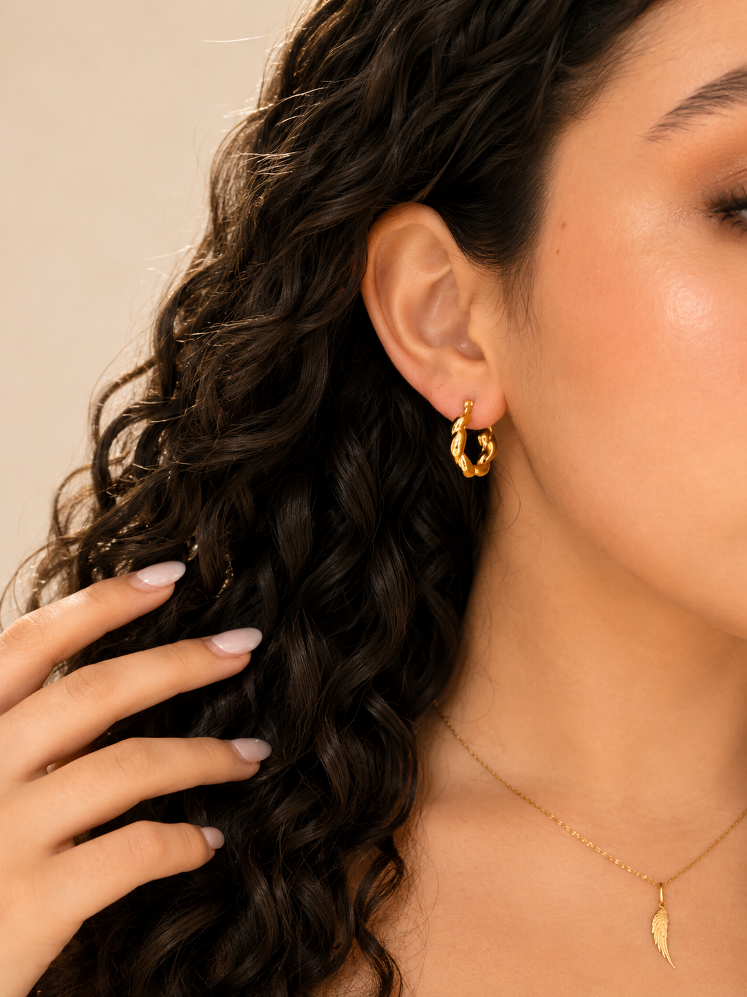 Stainless Steel Small Hoop Earrings