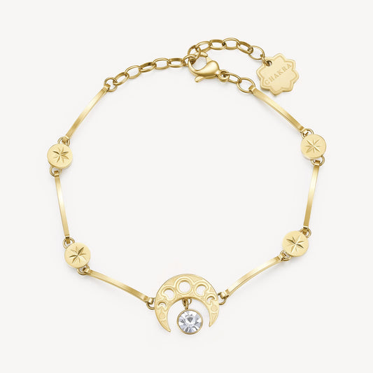 Women's Gold Charm Bracelet