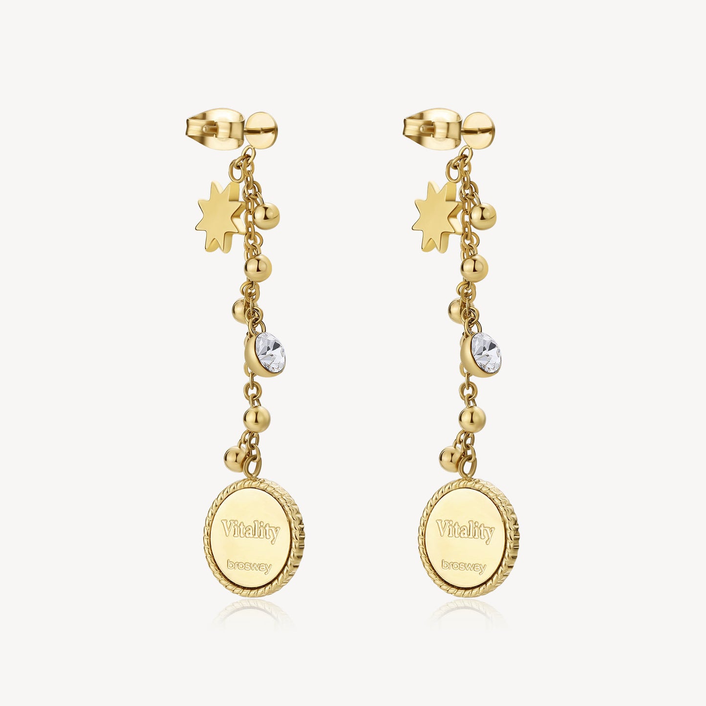 Women's Gold Dangle Earrings