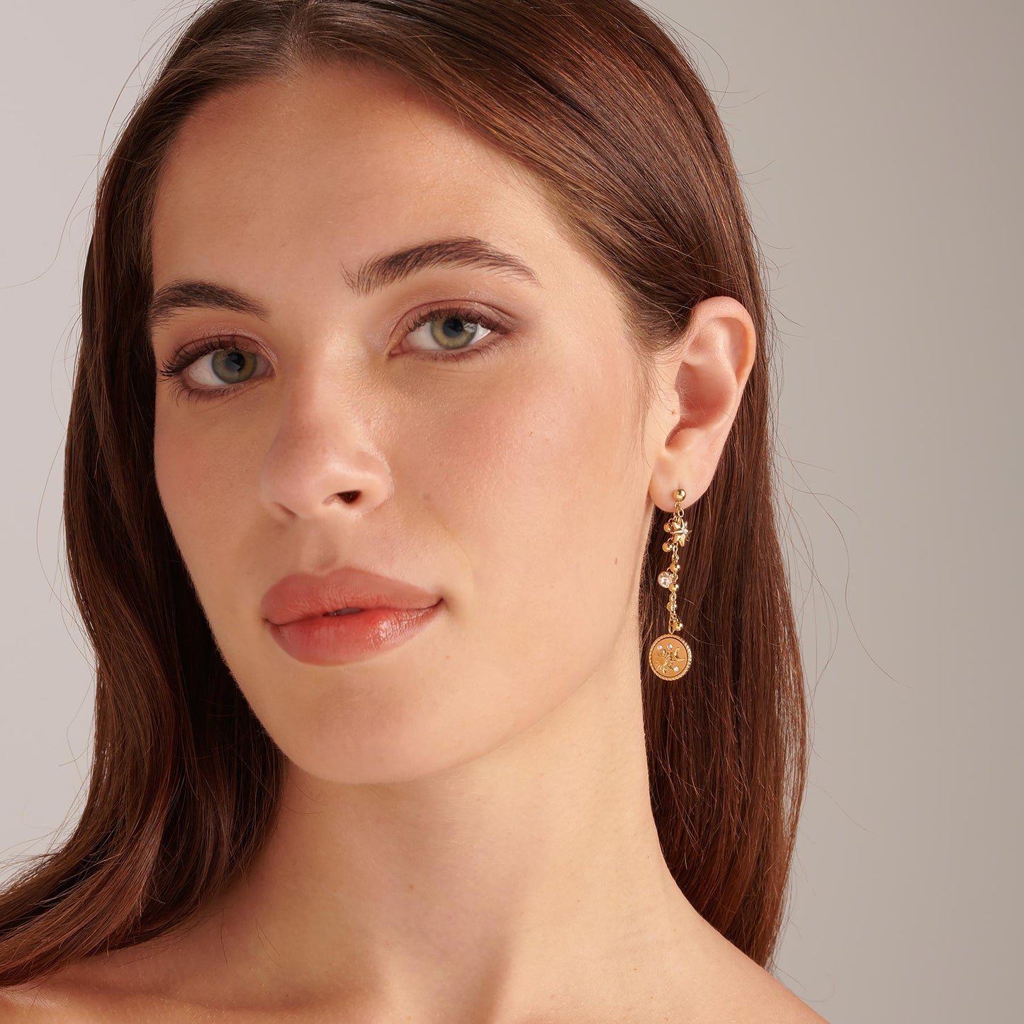 Women's Gold Dangle Earrings