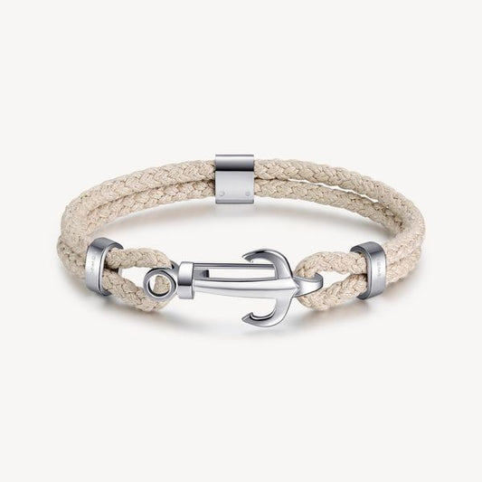 Anchor Stainless Steel Marine Bracelet