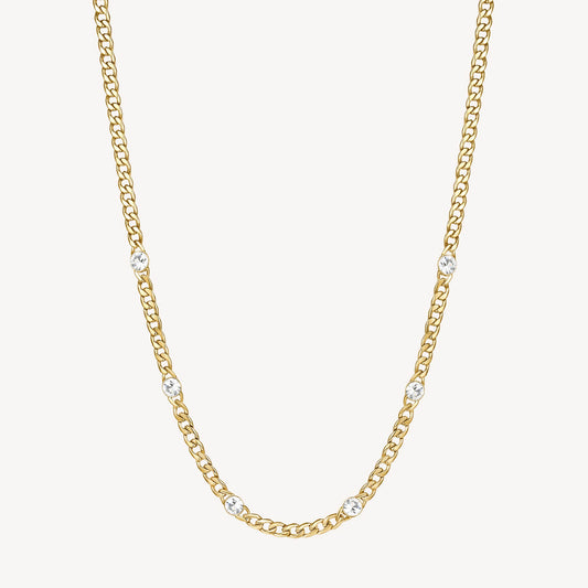 Unisex Gold Cuban Link Necklace