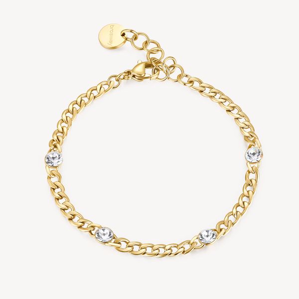 Unisex Gold Cuban Link Bracelet