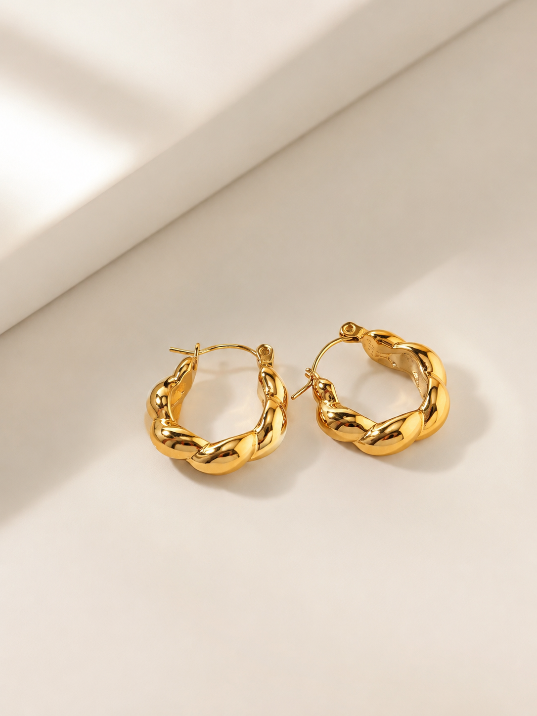 Stainless Steel Small Hoop Earrings