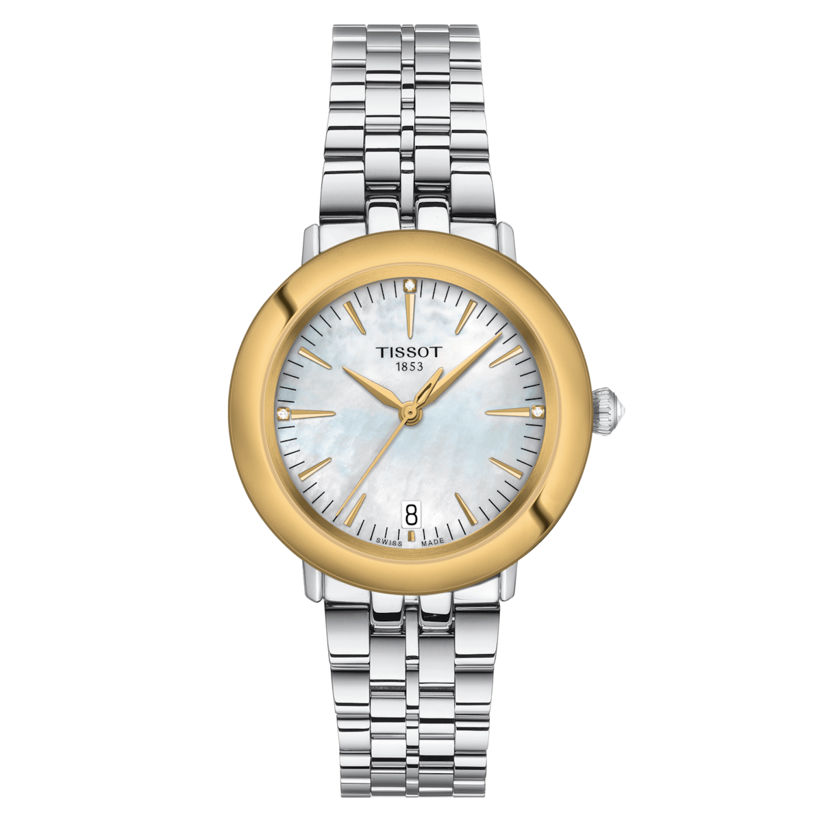 TISSOT GLENDORA 18K GOLD BEZEL