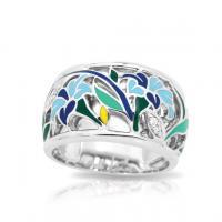 Belle Étoile Silver Ring - Morning Glory Ring