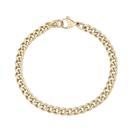 5mm Cuban Link Unisex Stainless Steel Bracelet