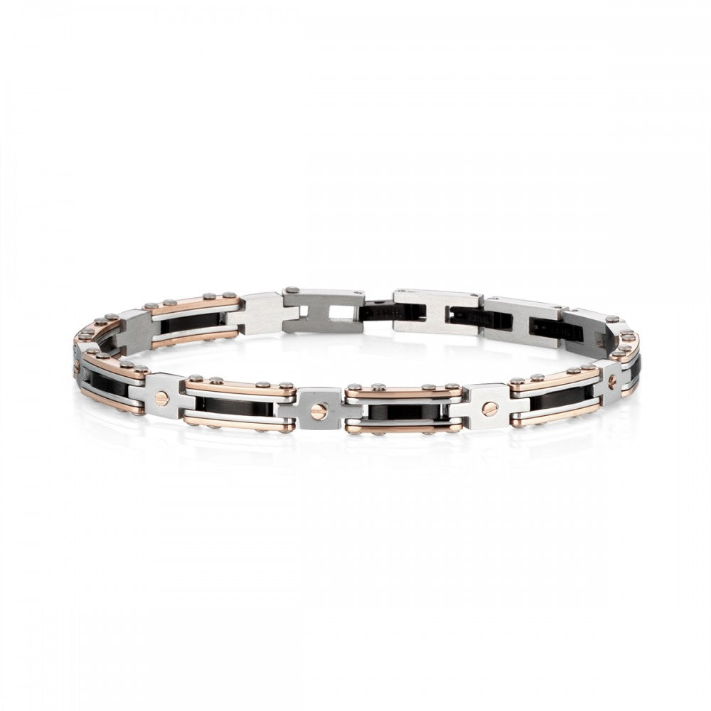 Men's Two Tone Bracelet