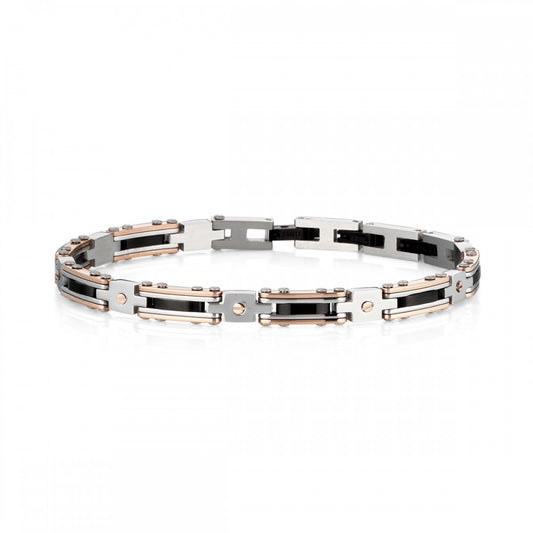 Men's Two Tone Bracelet