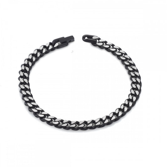 7mm Miami Cuban Link Reversible Bracelet