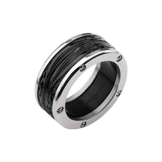 Stainless Steel 2 Tone Men's Band