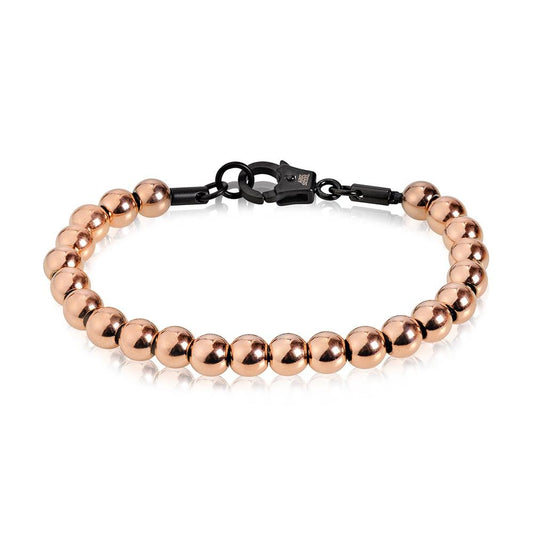 Rose Gold Bead Bracelet