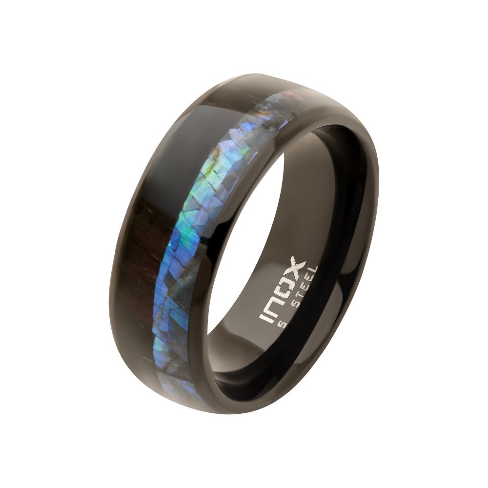 Black Stainless Steel Ring