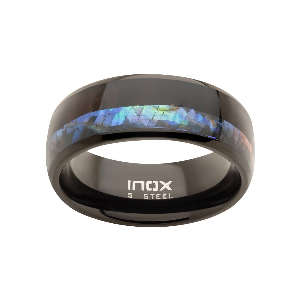 Black Stainless Steel Ring