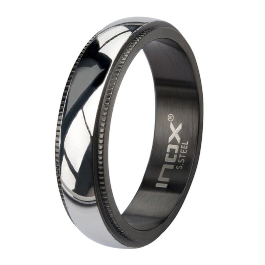 Stainless Steel Unisex 2 Tone Band