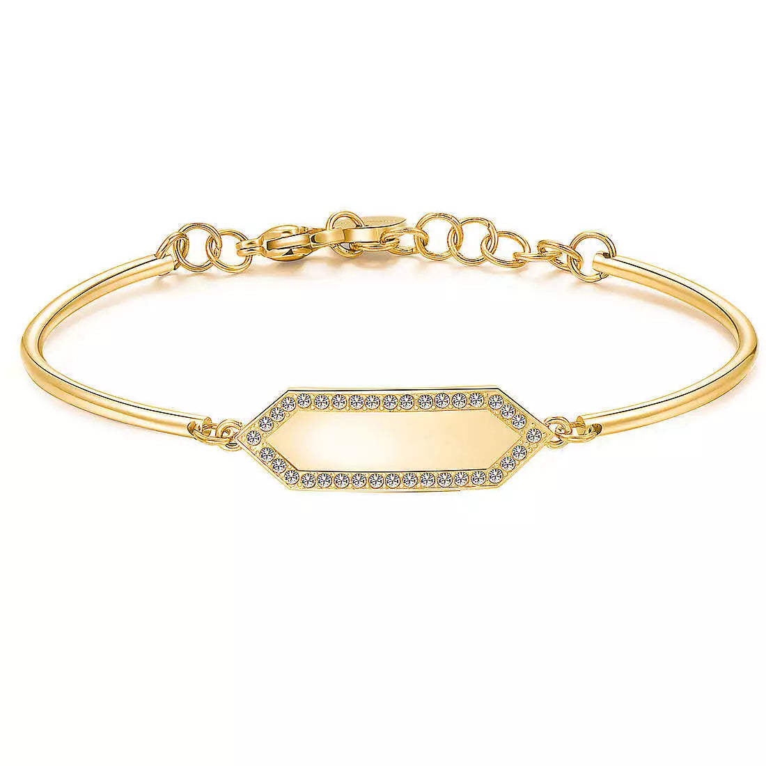 Women's Gold Adjustable Valentino Bangle