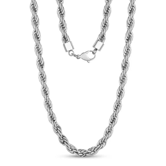 8mm Rope Chain Necklace